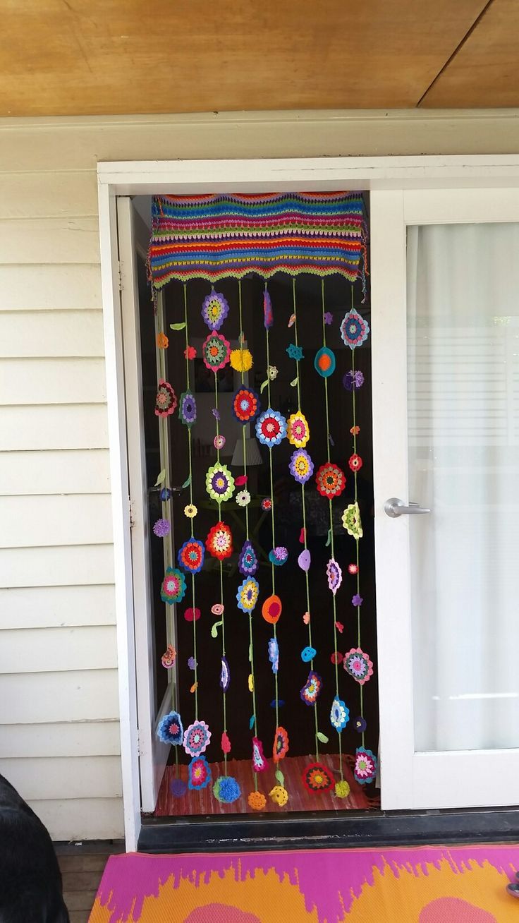 Crochet Curtains Design Ideas