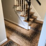 Royalax Gold Stair Runners-Stair Treads and Matching Area Ru