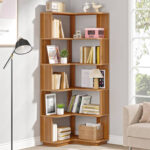 Ebern Designs Nyajiah Corner Bookcase & Reviews | Wayfa