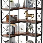 Amazon.com: IRONCK Bookshelves 6 Tiers with Baffles Industrial .
