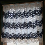 Chevron Crochet Curtains | AllFreeCrochet.c