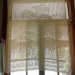 Elegant Filet Crochet Curtain Patter