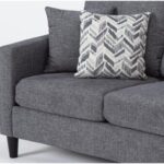 Stark Dark Grey Sofa with Reversible Chaise | Living Spac
