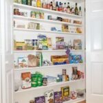 Kitchen Pantry - shallow spaces are best - no stuff lost in back .
