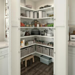Corner Walk-In Pantry for Kitchen Storage | KraftMa