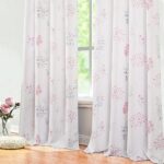 Amazon.com: XTMYI Pink Girl Nursery Curtains for Baby 2 Panels 80 .
