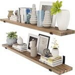 Amazon.com: Wallniture Forte 60"x9.5" Floating Shelves for Wall .