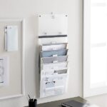 The Container Store Cascading 6-Pocket Letter File Wall Organizer .