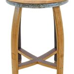 Amazon.com: Central Coast Creations Isabella Side End Table - Wine .
