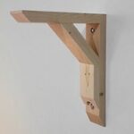 45 Best wooden shelf brackets ideas | wood brackets, wooden shelf .