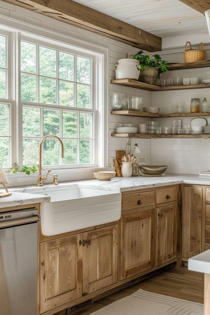 rustic farmhouse kitchen ideas