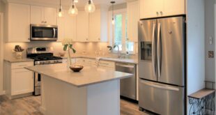 small kitchen with island