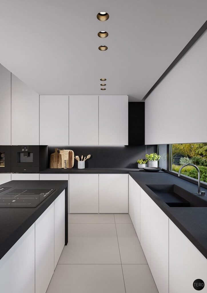 black and white kitchen ideas