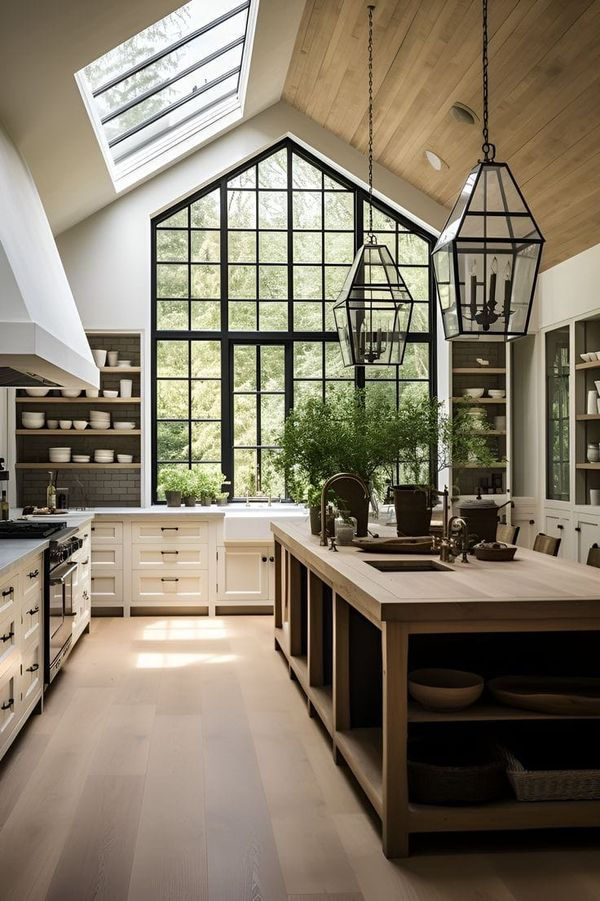 modern farmhouse kitchens