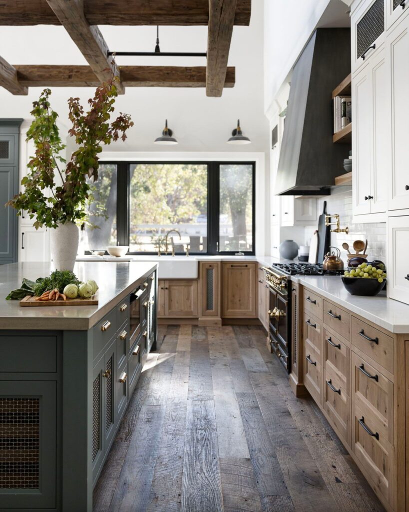 modern farmhouse kitchens