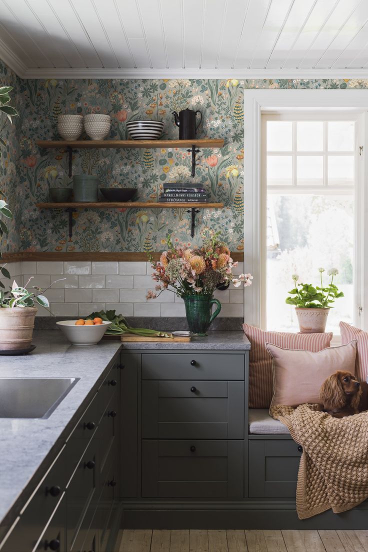 Revamp Your Kitchen with Stunning Wallpaper Designs