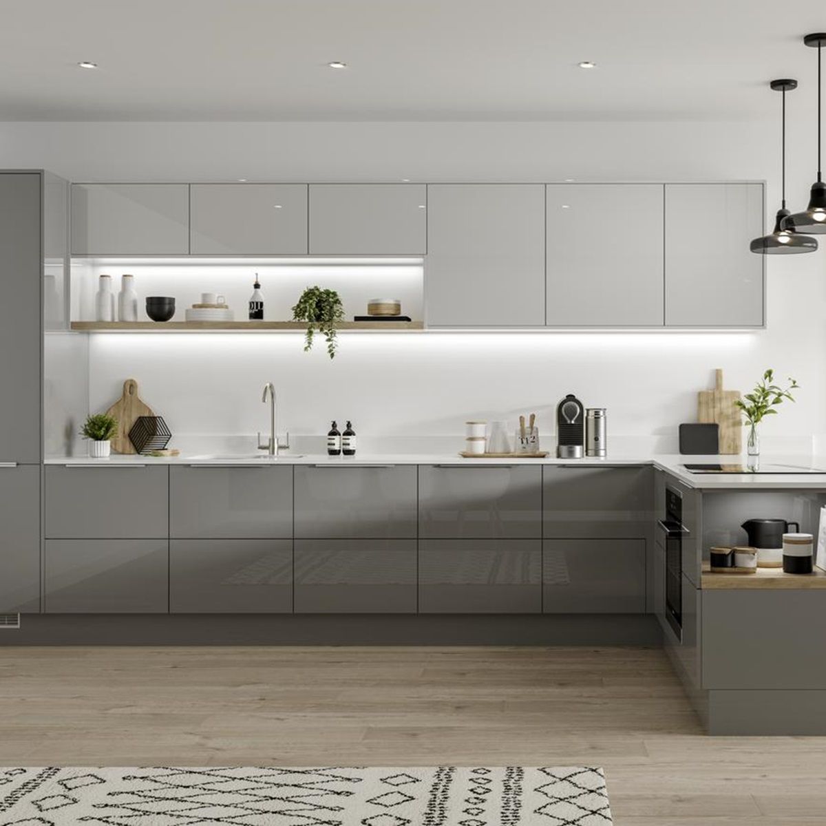 gray kitchen ideas