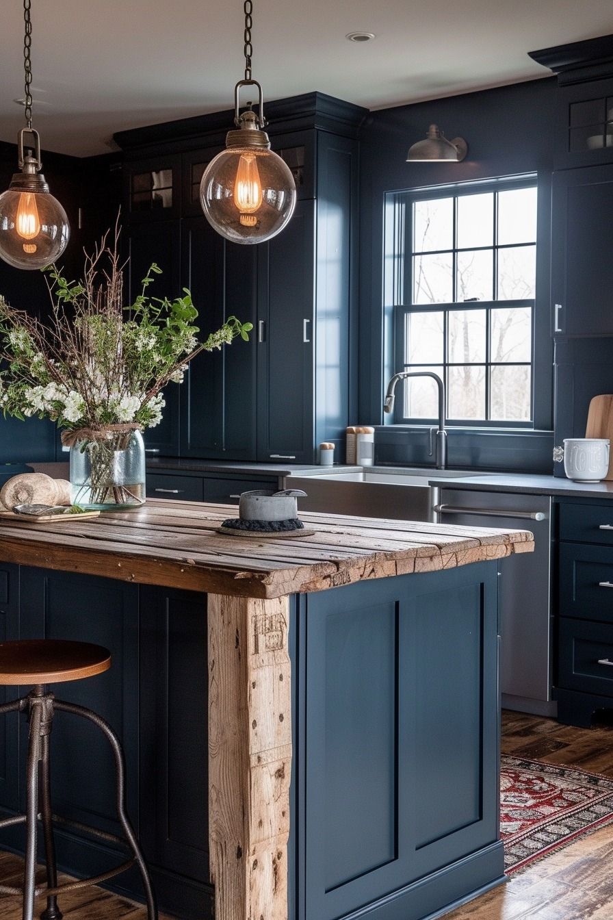 Blue Hues: The Timeless Elegance of Kitchen Cabinets in Shades of Blue