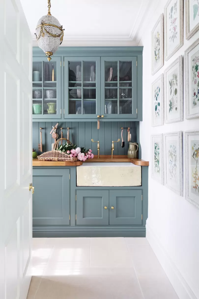 blue kitchen ideas