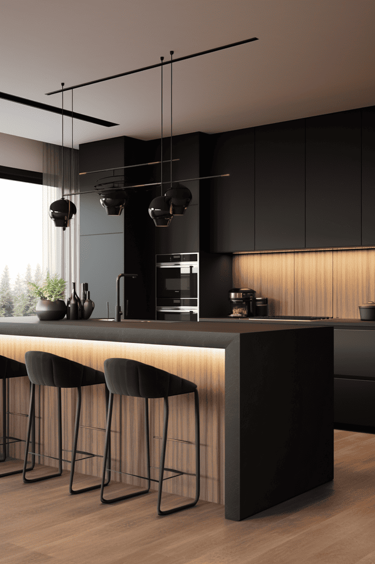 Bold and Beautiful: Embracing the Timeless Elegance of Black Kitchen Cabinets