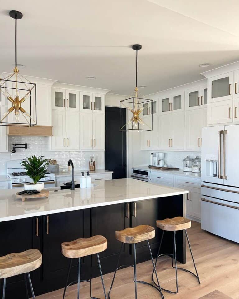 black and white kitchen ideas