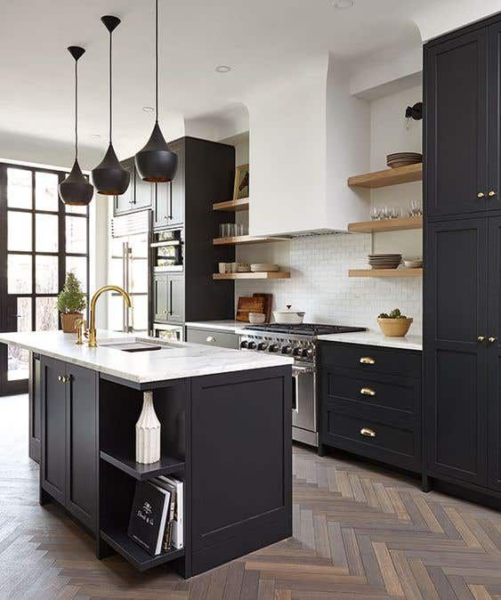 Bold and Beautiful: The Rise of Black Kitchen Cabinets