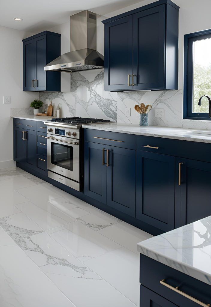 Bold and Beautiful: The Rise of Blue Kitchen Cabinets