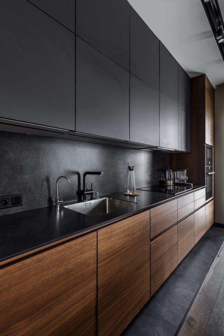 Bold and Modern: Embracing Black Kitchen Cabinets for a Chic Makeover