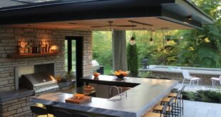 outdoor kitchen design