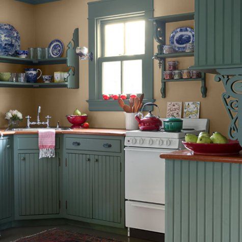 Cozy and Charming: The Delight of a Cottage Kitchen