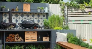 small outdoor kitchen ideas