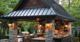 outdoor kitchen design