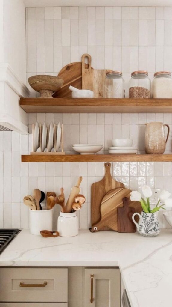 open shelf kitchen ideas