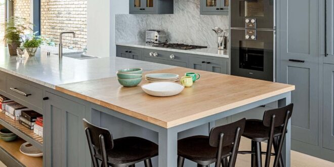 kitchen island with seating