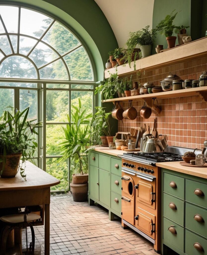 boho kitchen