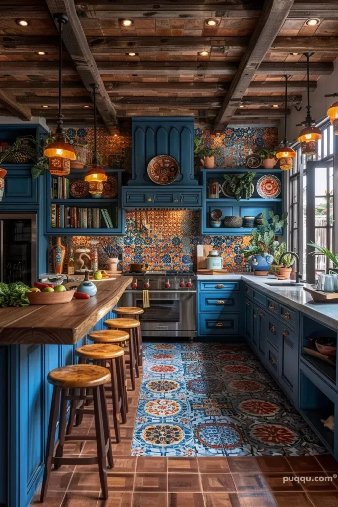 boho kitchen