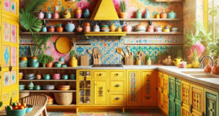 boho kitchen