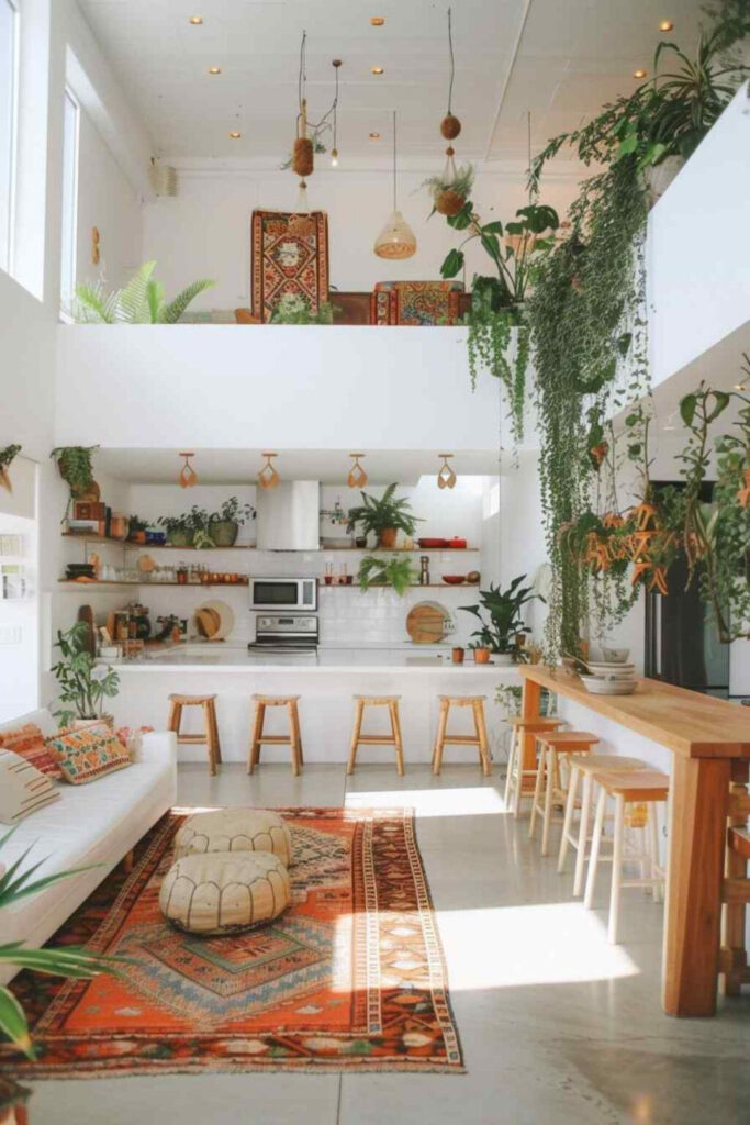 boho kitchen