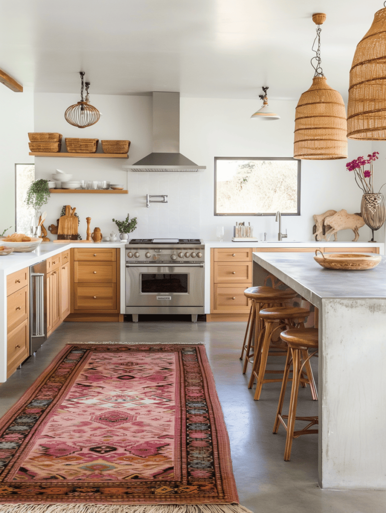 boho kitchen