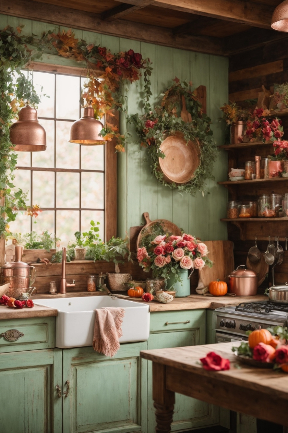 Embrace Cozy Elegance: Transform Your Kitchen with Rustic Charm