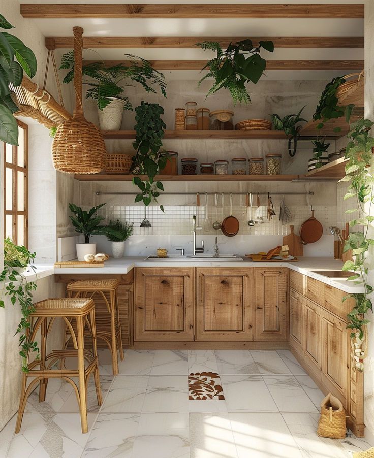 Embrace Eclectic Elegance: Transform Your
Space with a Boho Kitchen Design