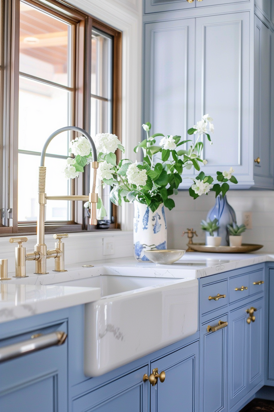 Embrace Elegance with Blue Kitchen Cabinets: A Timeless Trend for Every Home