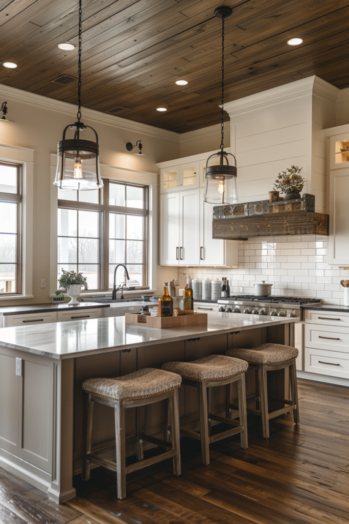 modern farmhouse kitchens