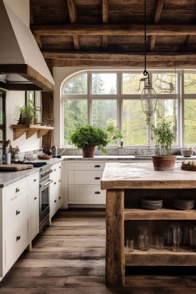 rustic kitchen