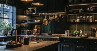 dark kitchen ideas