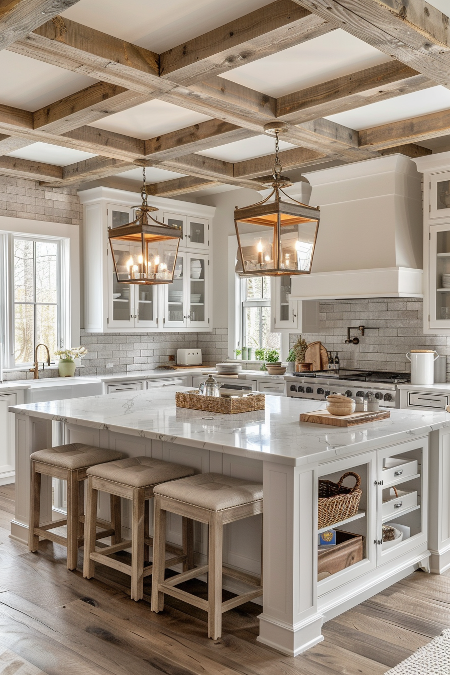 Embracing the Past: The Timeless Charm of  Modern Farmhouse Kitchens