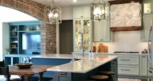 kitchen island with seating