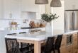 kitchen island with seating