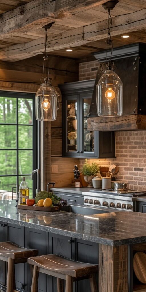 rustic kitchen