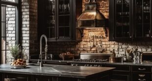 dark kitchen ideas